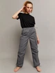 Штани жіночі Tally Weijl SPACORIPPY-OAB XXS/XS Сірі (7612950003722) - зображення 3