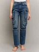 Джинси Regular Fit жіночі Tally Weijl SPADEMAKI-EHDB 32 Сині (7612960099609) - зображення 1