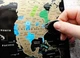 Набір скретч листівок з континентами «Map of the World» ENG - изображение 5