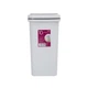 Ведро для мусора 10 л с крышкой пластиковое MVM BIN-04 10L GRAY - изображение 2