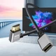 Кабель переходник HDMI Male - HDMI Female 4К 2K 60Hz, 20 см (Left) (48682) - изображение 4