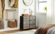Комод у вітальню Black Loft_Apartament 56 х 30 х 89,3 см сірий чорний - зображення 2