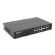 Комутатор POE Mercury S116PS 15 портів POE 100Мбіт + 1 порт Ethernet (UP-Link) 100 Мбіт, БП вбудований, кріплення у стійку, BOX (294*180*44) - зображення 1