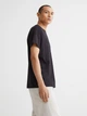 Футболка хлопковая мужская H&M 060975620 S Черная (6666000307941) - изображение 3
