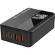 Зарядний пристрій ColorWay Power Delivery GaN (2USB-A + 2USB TYPE-C) (100W) black (CW-CHS041PD-BK) - зображення 7