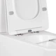 Унитаз напольный Qtap Tern Rimless 675x375x820 мм с сиденьем Slim Duroplast + ПОДАРОК Ершик подвесной QT Chrome - изображение 6