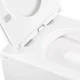 Подвесной унитаз Qtap Swan QT16335178W + ПОДАРОК Ершик подвесной QT + Держатель бумаги QT - изображение 5