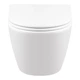 Подвесной унитаз Qtap Swan QT16335178W + ПОДАРОК Ершик подвесной QT + Держатель бумаги QT - изображение 9