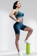 Костюм для фитнеса женский LILAFIT комплект шорты и топ изумрудный M (LFT000017) - изображение 1