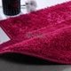 Набор ковриков в ванную комнату Confetti Unimax Burgundy 60х100 и 60х50 см Малиновый - изображение 5