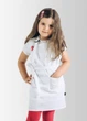 Фартук детский Latte Kids 5-7 лет Vsetex Белый - изображение 1