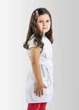 Фартук детский Latte Kids 5-7 лет Vsetex Белый - изображение 9
