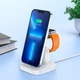 Зарядка Qi HOCO Graceful 3-in-1 charger CW43 |2.1A, 2.5/5W| - изображение 10