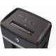 Уничтожитель документов шредер HP Pro Shredder 12MC A4/80gх12 листов/2x15/25 л Черный (2814) - изображение 3