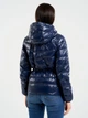 Куртка демісезонна подовжена з капюшоном жіноча Big Star Anissa-403 S Темно-синя (5900714701659) - зображення 2