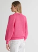 Джемпер жіночий Big Star Funia-601 S/M Рожевий (5900714702045) - зображення 2