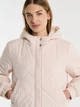 Куртка демісезонна коротка з капюшоном жіноча Big Star Pery-103 M Кремова (5900714713836) - зображення 4