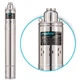 Насос свердловинний RUDES гвинтовий 3S 0.8-30 370Вт Hmax 60м 1.2м³/ч Ø75мм з верхнім забором води DG-00275 - зображення 2