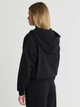 Bluza damska rozpinana z kapturem Big Star MORINGA S Czarna (5900714712136) - obraz 2