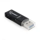 Кардрідер Gembird USB3.0 UHB-CR3-01 Black - зображення 3