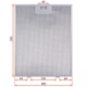 Фильтр жировой для вытяжки 283x355x8mm (45mm/126mm) - изображение 2