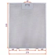 Фильтр жировой для вытяжки 275x335x8mm (45mm/126mm) - изображение 2