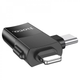 Перехідник Hoco UA17 Адаптер Lightning/UCB C на USB 2.0 Чорний - зображення 2