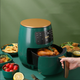 Аэро-фритюрница без масла цифровая AIR FRYER AIR FAYER XL-614 зеленая - изображение 3