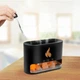 Лампа увлажнитель воздуха Docsal Flame 3в1 Black 9034 - изображение 2