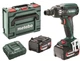 Акумуляторний безщітковий ударний гайковерт Metabo SSW 18 LTX 400 BL 18 В 2x4 Ah Li-Power + Зарядний пристрій ASC 55 + metaBOX 145 (602205500) - зображення 1