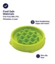Миска-лабіринт для котів OutwardHound Petstages Cat Fun Feeder Wave Grn SM, 14 см - зображення 2