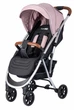 Дитяча прогулянкова коляска FreeON LUX Premium Dusty Pink-Black нагрузка до 22 кг компактна - зображення 1