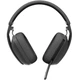 Bluetooth-гарнітура Logitech Zone Vibe 125 Wireless Headphones Graphite (981-001126) - зображення 3