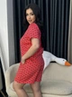 Пижама (футболка + шорты) женская AVRORA АЕ 124577 46-48 Коралловая (ROZ6501009033) - изображение 2
