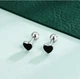 Серьги вкрутки серебро Classic маленькие 1146 - изображение 3