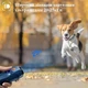 Отпугиватель собак ультразвуковой аккумуляторный Ultrasonic PU70 с индикатором заряда и фонариком от USB синий - изображение 5