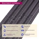 Декоративная рейка WPC стеновая графит 3000 x 150 x 9мм (D) SW-1871 - изображение 4