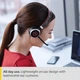 Бездротові навушники Jabra Evolve 65 MS / Bluetooth 4.0 / До 10 годин роботи / Підсвітка / Чорні Б/В - зображення 7