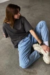 Оверсайз Футболка Without Great Woman L/XL Dark Gray 297450693 - изображение 2
