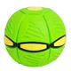 Мяч Flat Ball или летающий дискошар «нло» TOPA для игр на улице с фрисби Зеленый - изображение 3