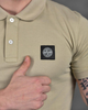 Футболка/Поло Stone Island beg mini logo ВТ6837 M - изображение 4