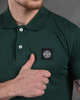 Футболка/Поло Stone Island green mini logo ВТ6843 XL - изображение 4