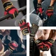 Спортивні рукавички Black-Red-Yellow L чоловічі Tavialo - зображення 2