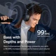 Навушники Baseus Bass 30 Max Bluetooth 5.3-30 дБ (black) - зображення 6