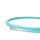 Патч-корд оптичний NanoConnect LC/UPC-LC/UPC Бірюзовий LSZH, Multimode OM3 (MM), Simplex, 2мм - 5 м - зображення 4