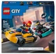 Конструктор LEGO City Картинг і гонщики 99 деталей (60400) - зображення 1