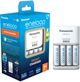 Зарядний пристрій Panasonic Advanced Charger + Eneloop 4 AA 2000 mAh NI-MH (K-KJ17MCD40E) - зображення 1