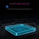 Тихая игровая беспроводная мышь Bluetooth/беспроводное соединение 2,4 ГГц с аккумулятором, с RGB подсветкой для ПК, ноутбуков, планшетов, белая - изображение 3