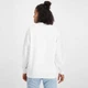 Жіночий светер Calvin Klein, білого кольору з надписом, розмір L (oversize) - изображение 2
