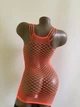 Пеньюар-сетка сексуальное белье эротическое белье Sexy One Size оранжевый (5-87) - изображение 3